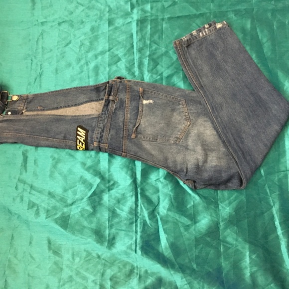 Distressed overall - Picture 2 of 5